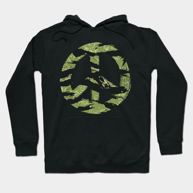 Peace Symbol Hoodie by Toby Wilkinson